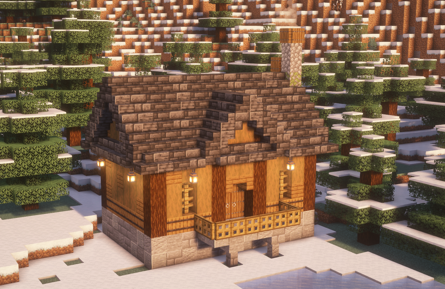 Winter Cabin – key image